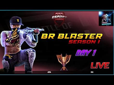 BRG BR BLASTER SEASON 1 LIVE FREE FIRE BLACK RUSHER GAMER BRG