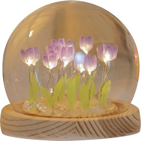 Misnode Diy Tulip Night Light Material Pack Romantic Tulip Ambient