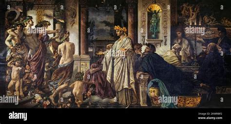 Plato S Symposium Second Version Painting In Oil On Canvas By Anselm