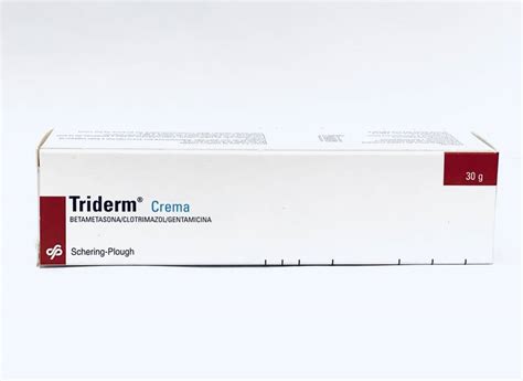 Triderm Crema X 30gr Shering Plough La Farma