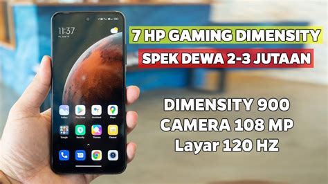 2 JUTAAN SPEK DEWA LAYAR 120HZ 108 MP 8000 MAH INI 7 HP GAMING