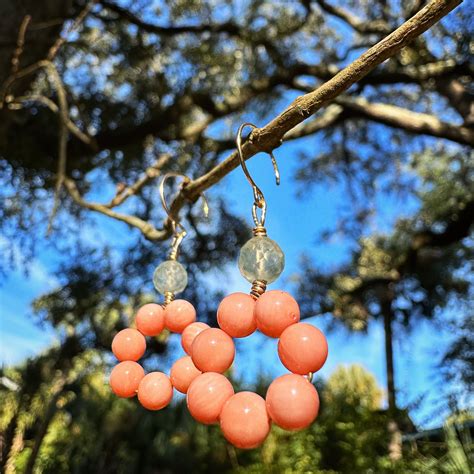 Peachy Keen Handcrafted Healing Crystal Jewelry