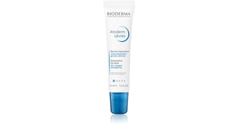 Bioderma Atoderm Lip Balm baume rénovateur pour lèvres sèches notino fr