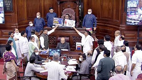 Seven TMC Leaders Among 19 Oppn MPs Suspended From Rajya Sabha For