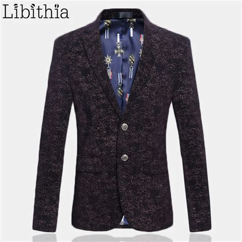 Men Casual Suit Blazers Jacket Big Size M 6xl Two Buttons Slim Fit