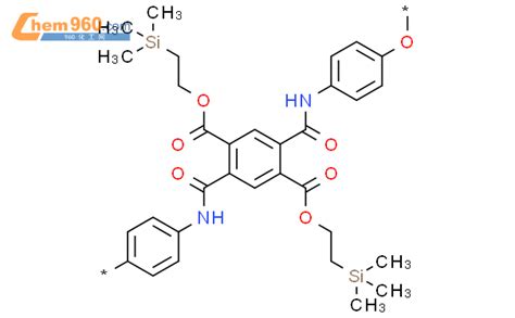 146185 54 8 Poly[oxy 1 4 Phenyleneiminocarbonyl[2 5 Bis[[2 Trimethylsilyl Ethoxy]carbonyl] 1 4