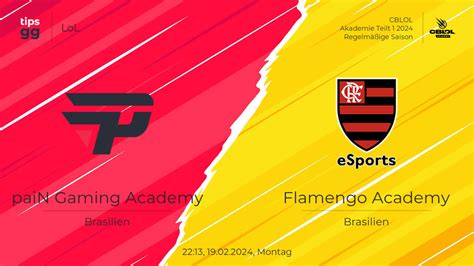 Pain Gaming Academy Gegen Flamengo Academy Am Bei Der Cblol