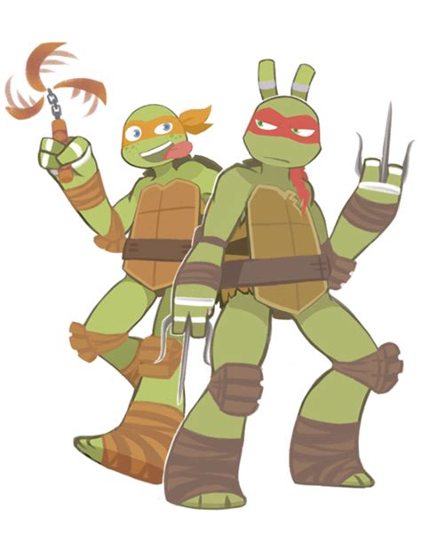 Tmnt Mikey And Raph