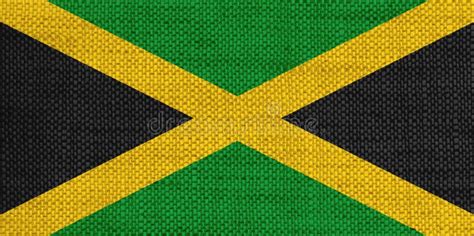 Textured Flag of Jamaica in Nice Colors Stock Image - Image of wool ...