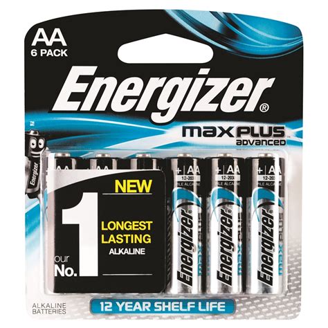 Energizer Max Plus Aa Pack Pack Bunnings Warehouse