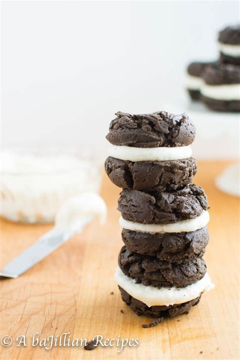 Peanut Butter Brownie Fluff Cookie Sandwiches A Bajillian Recipes Recipe Marshmallow Fluff