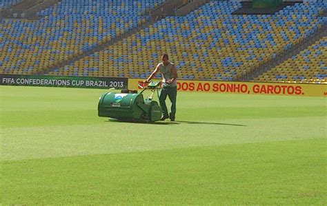 Gramado Do Maracan Recebe Os Ltimos Cuidados Antes Da Final