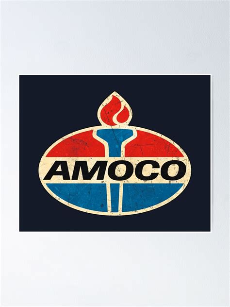 Amoco American Gas Standard Oil Poster For Sale By Turboscope Redbubble