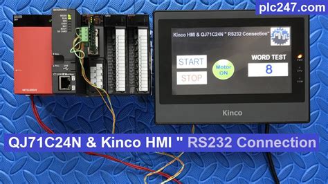 QJ71C24N Kinco HMI RS232 Connection Tutorial Plc247