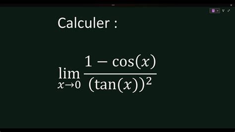 Calculer la limite de cette fonction trigonométrique YouTube