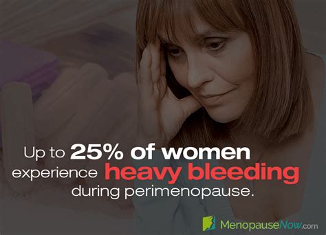 Irregular Periods and Heavy Bleeding during Perimenopause