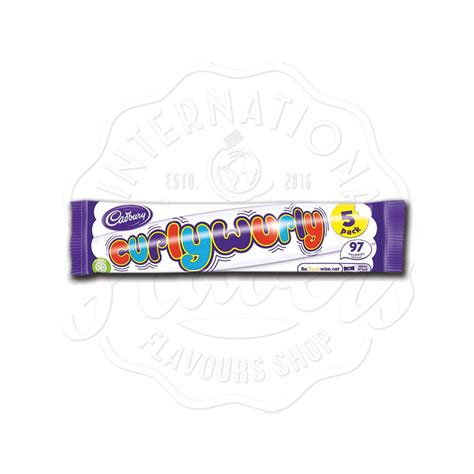 Cadbury Curly Wurly 5pk 107 5g Flavers International Flavours Shop