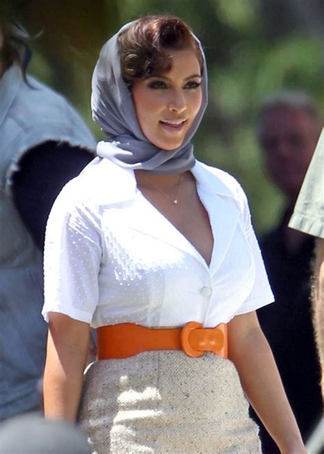 Stunning Kim Kardashian Goes Old Hollywood for Fragrance Shoot [PHOTO