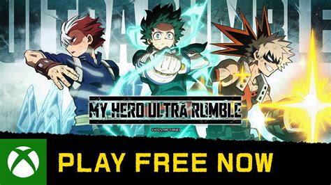 My Hero Ultra Rumble — Launch Trailer Youtube