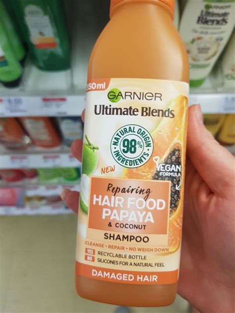 Garnier Ultimate Blends Repairing Hair Food Papaya Shampoo For Damaged