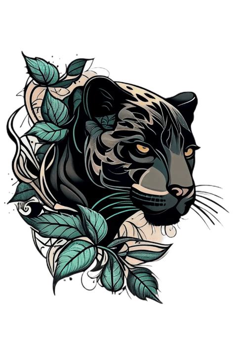 Panther Flash Tattoo Poster For Sale By Tourdepassion Panther