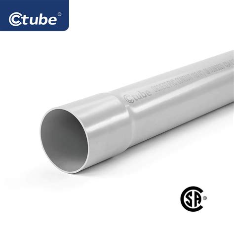 CSA Certified FT4 Sunlight Resistance 4inch PVC Electrical Conduit Pipe