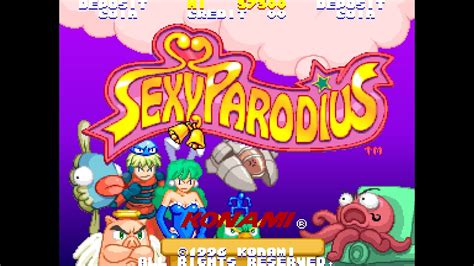 Sexy Parodius セクシーパロディウス 015 超高速bath Mission 2 浴場ステージ Bgm Arcade Game Music Youtube