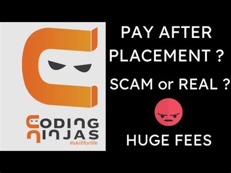 Coding Ninja Career Camp Pay After Placement Scam Or Real