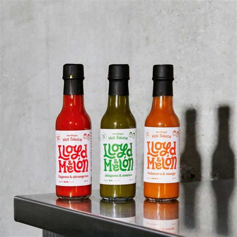 Hot sauce smakskolleksjonen Lloyd Melón Krydra no