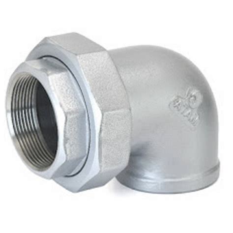 1 Inch Stainless Steel Elbow Union For Plumbing Pipe At Rs 393 Piece