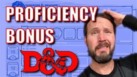 Proficiency Bonus In Dandd Youtube