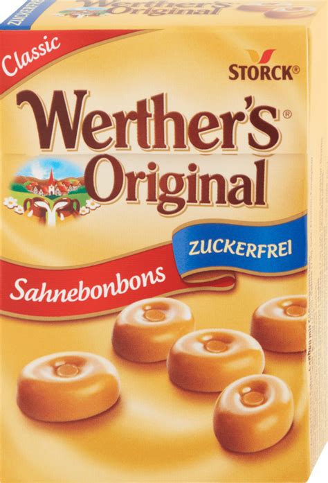 Werther´s Original Smetanovi bonboni Classic brez sladkorja, 42 g | dm.si