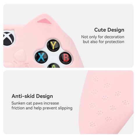 Snapklik Geekshare Cat Paw Controller Skin Grips Set Anti Slip