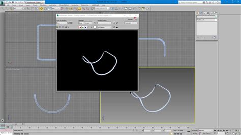 Ds Max Editable Spline Spline Youtube