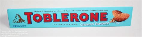 Xfotojournal: Toblerone Crunchy Almonds Available in Singapore