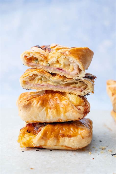 Ham and Cheese Puff Pastry - Everyday Delicious