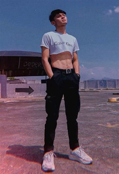 Pin Em Normalize Male Crop Tops 2020