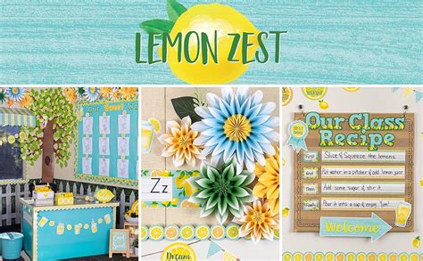 Teacher Created Resources Lemon Zest Lemonade Stand Bulletin Board