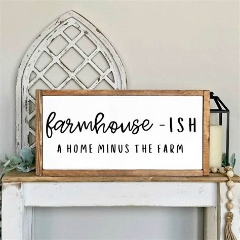 Farmhouse Ish Svg Farmhouse Png Farmhouse Cricut Design Etsy