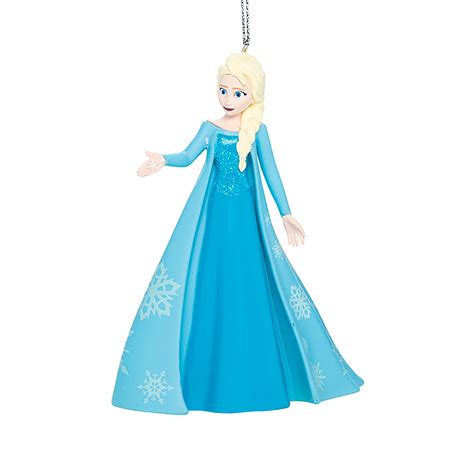 Adorno De Fiesta Para Colgar Disney Frozen Elsa Azul Turquesa Bola Y