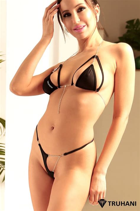 Erotic See Thru Anal Plug Micro Bikini Sexy Two Piece Black Mesh
