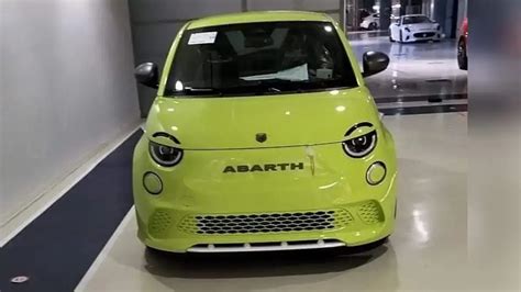 Abarth E Electric Hot Hatch To Be Unveiled This Month Update