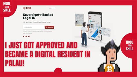 I Just Became A Digital Resident Of Palau Rns Id Application Update