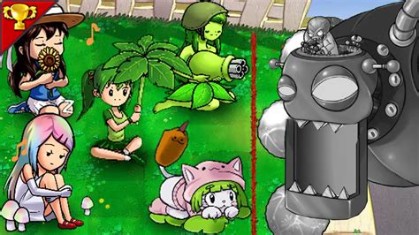 Plants Vs Zombies Hack Gatling Gril Pea Gril Hypno Shroom Cattail