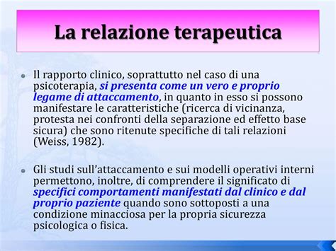 Correlazioni tra i disturbi di personalità e teoria dellattaccamento