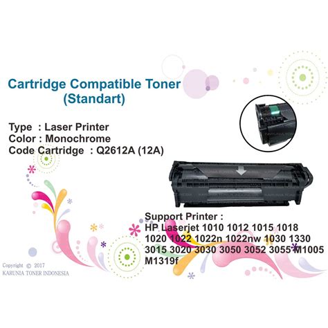 Jual Compatible Toner Cartridge Hp A Q A Hp Laserjet