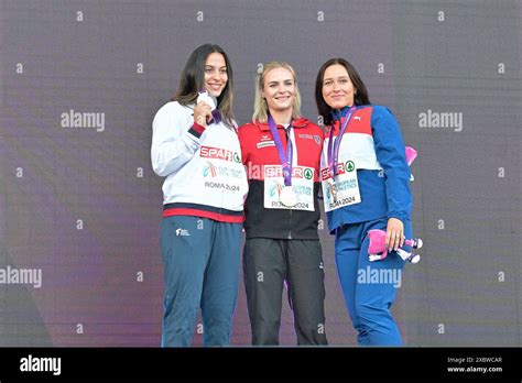 Olympic Stadium Rome Italy Adriana Vilagos Victoria Hudson Marie