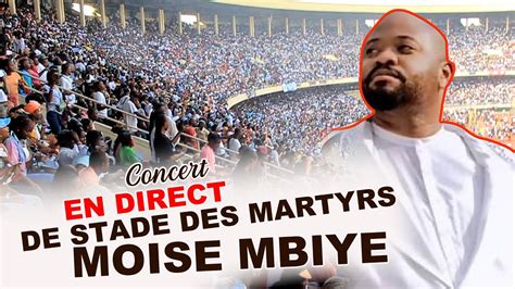 En Direct De Stade Des Martyrs Arrivee De Pasteur Moise Mbiye Suka Na