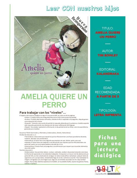 Amelia Quiere Un Perro By Biblioteca Marianistas Issuu