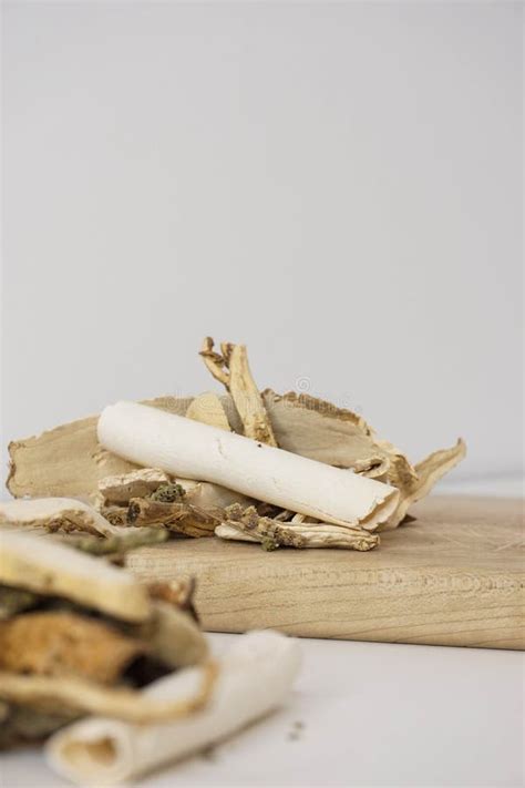 Naturopath Detox With Various Raw Organic Herbs Stock Image Image Of